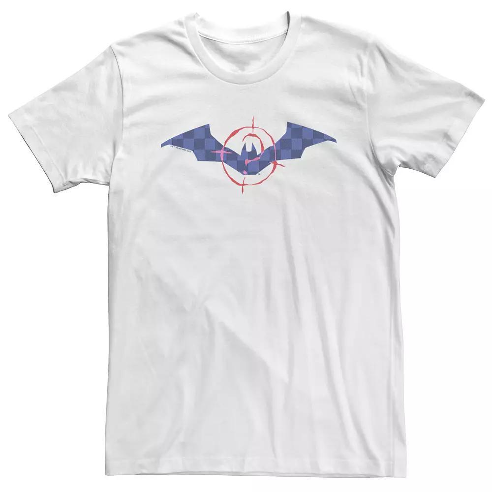 Big & Tall DC Comic Batman Mask Up Red And Blue Tee, Men's,  Product Image