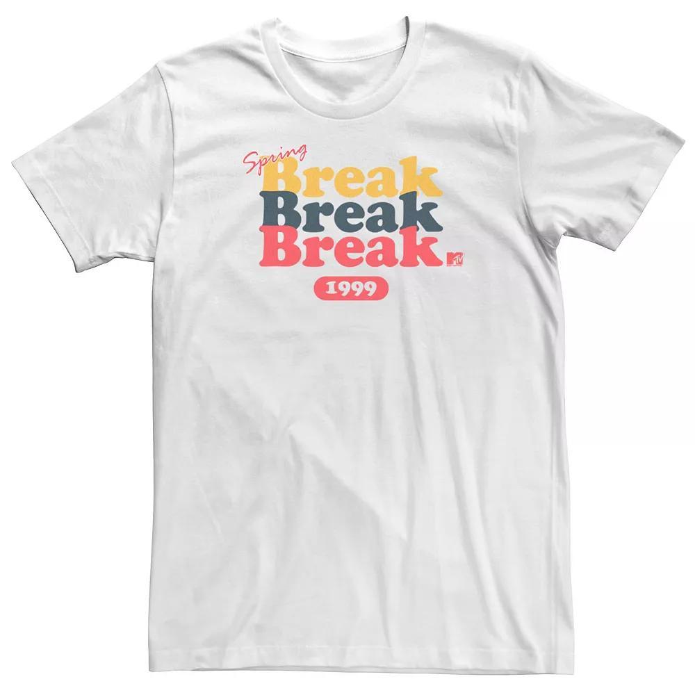 Men's MTV Retro Spring Break 1999 Short Sleeve Tee,  Product Image