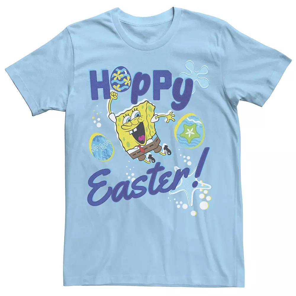 Men's Nickelodeon SpongeBob SquarePants Happy Easter Tee, Size: XXL, Light Blue Product Image