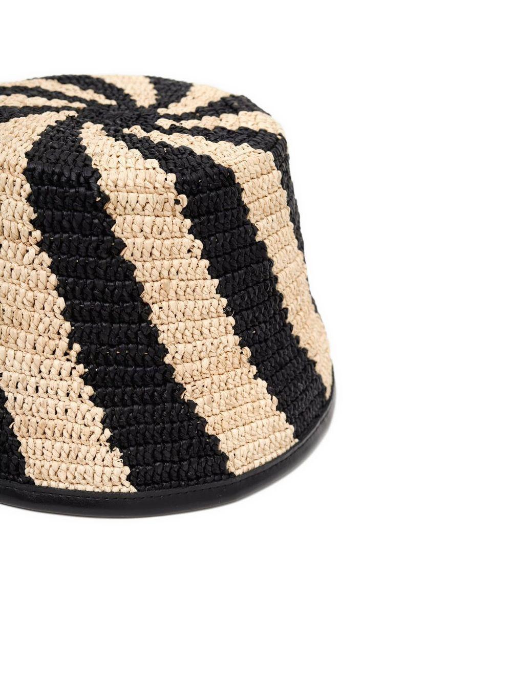 Soli striped bucket hat Product Image