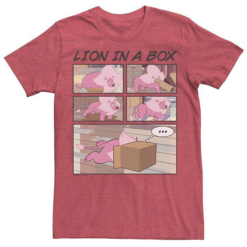 Men's Cartoon Network Steven Universe Lion In A Box Comic Strip Tee, Size: XL, Kelly Product Image