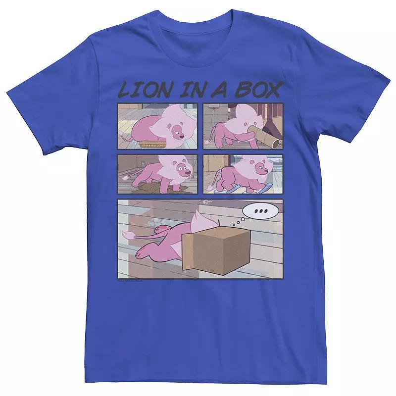 Men's Cartoon Network Steven Universe Lion In A Box Comic Strip Tee, Size: XL, Kelly Product Image