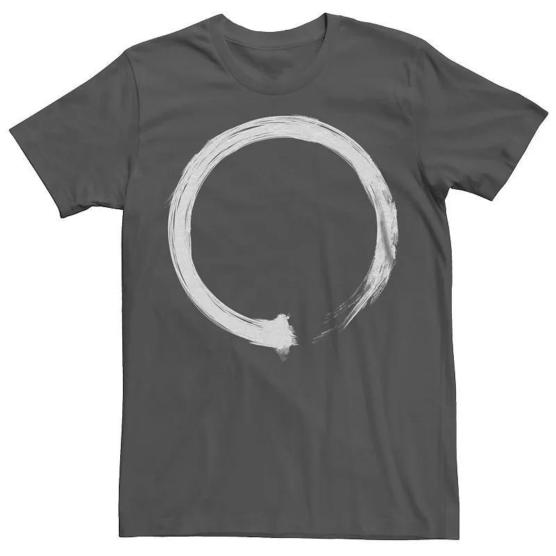 Men's Zen Enso White Graphic Tee, Size: Large, Blue Product Image