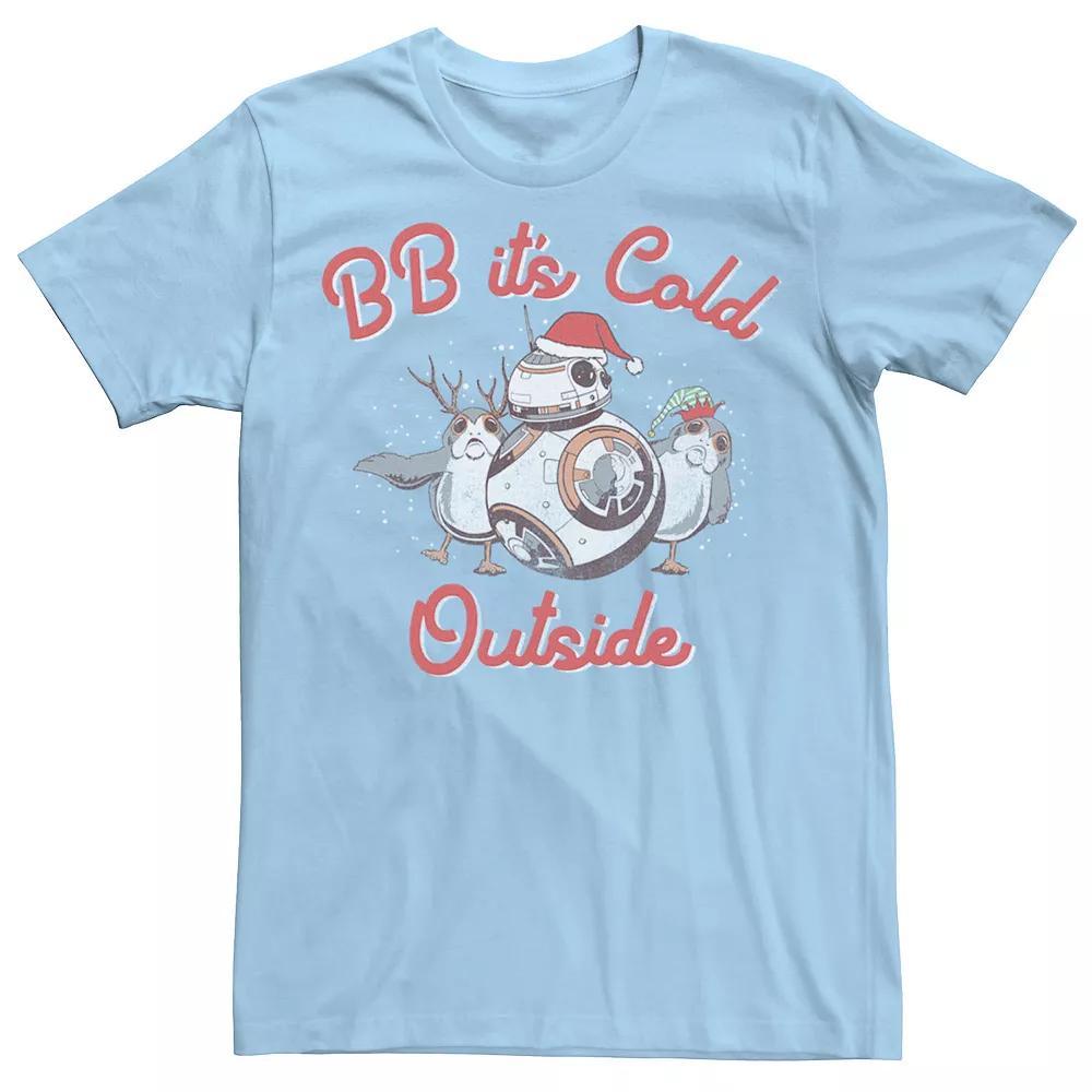 Men's Star Wars Christmas BB It's Cold Outside Tee,  Product Image