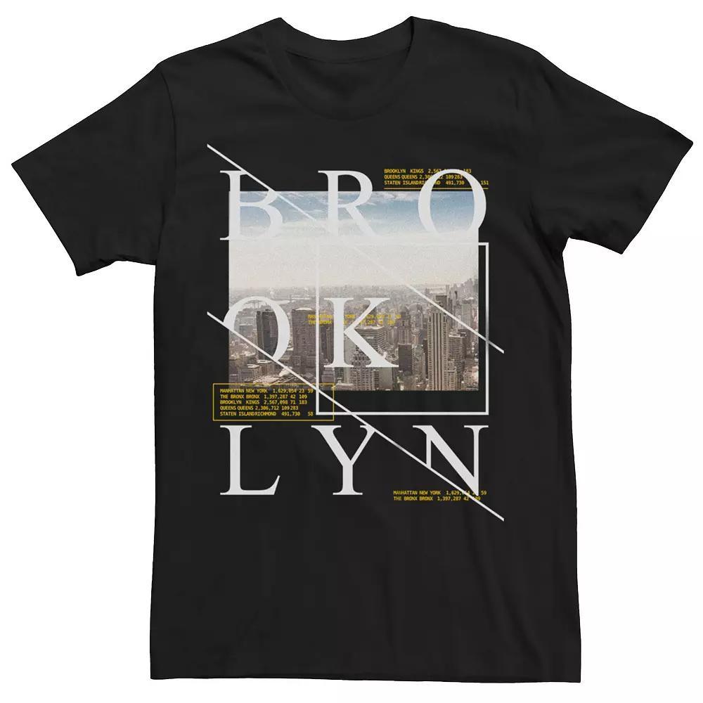 Men's Brooklyn Skyline Photo Graphic Tee,  Product Image