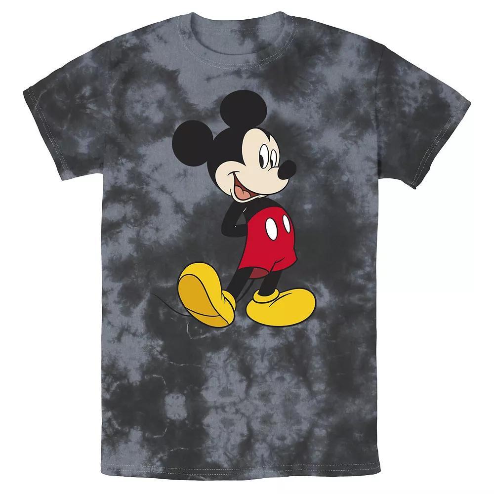 Disney's Mickey Mouse Men's Smiling Pose Wash Tee,  Product Image