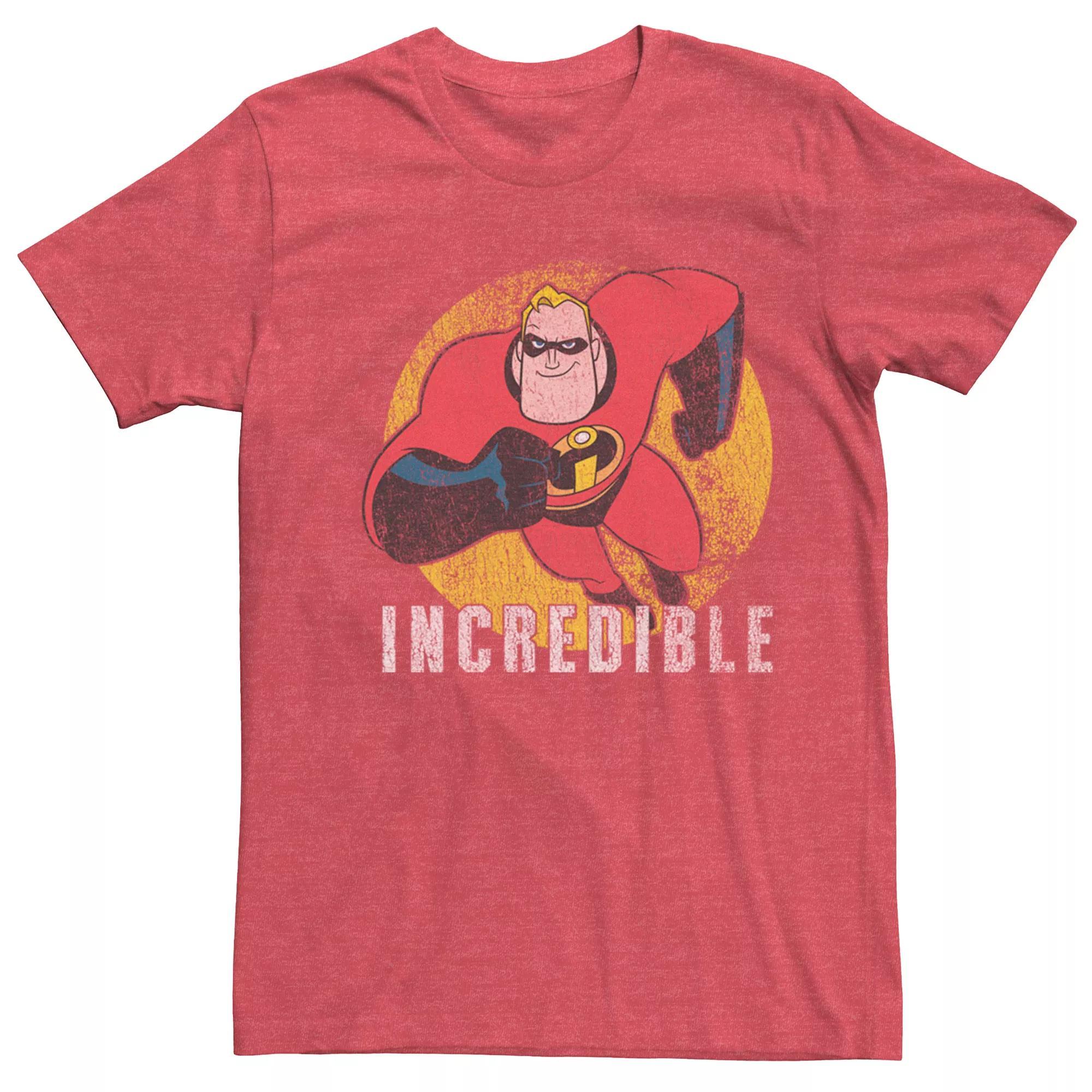 Disney / Pixar's The Incredibles Mr. Incredible Men's Run Distress Tee,  Product Image