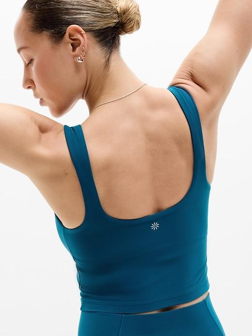 Transcend Square Neck Crop Sports Bra D-DD Product Image