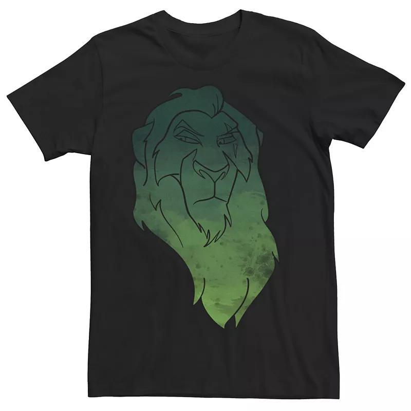 Mens Disneys The Lion King Scar Watercolor Tee Product Image