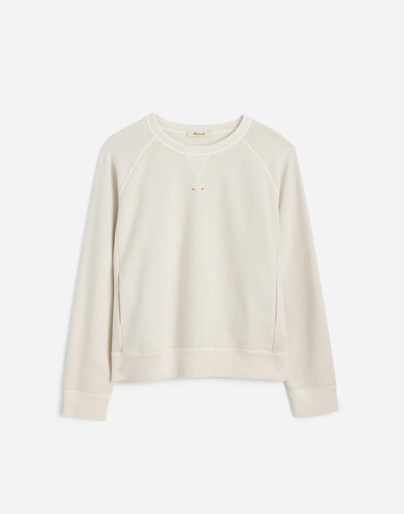 Garment-Dyed Crewneck Sweatshirt Product Image