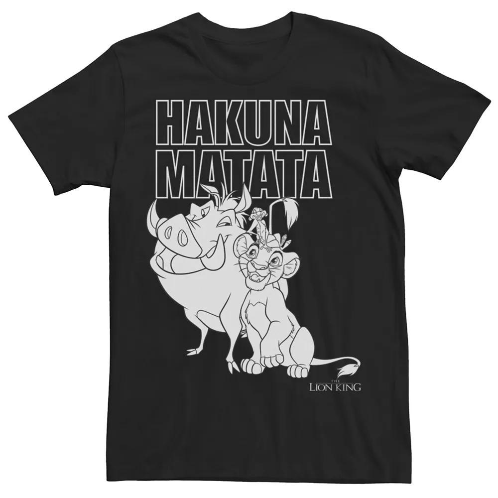 Men's Disney's The Lion King Hakuna Matata Group Shot Tee,  Product Image