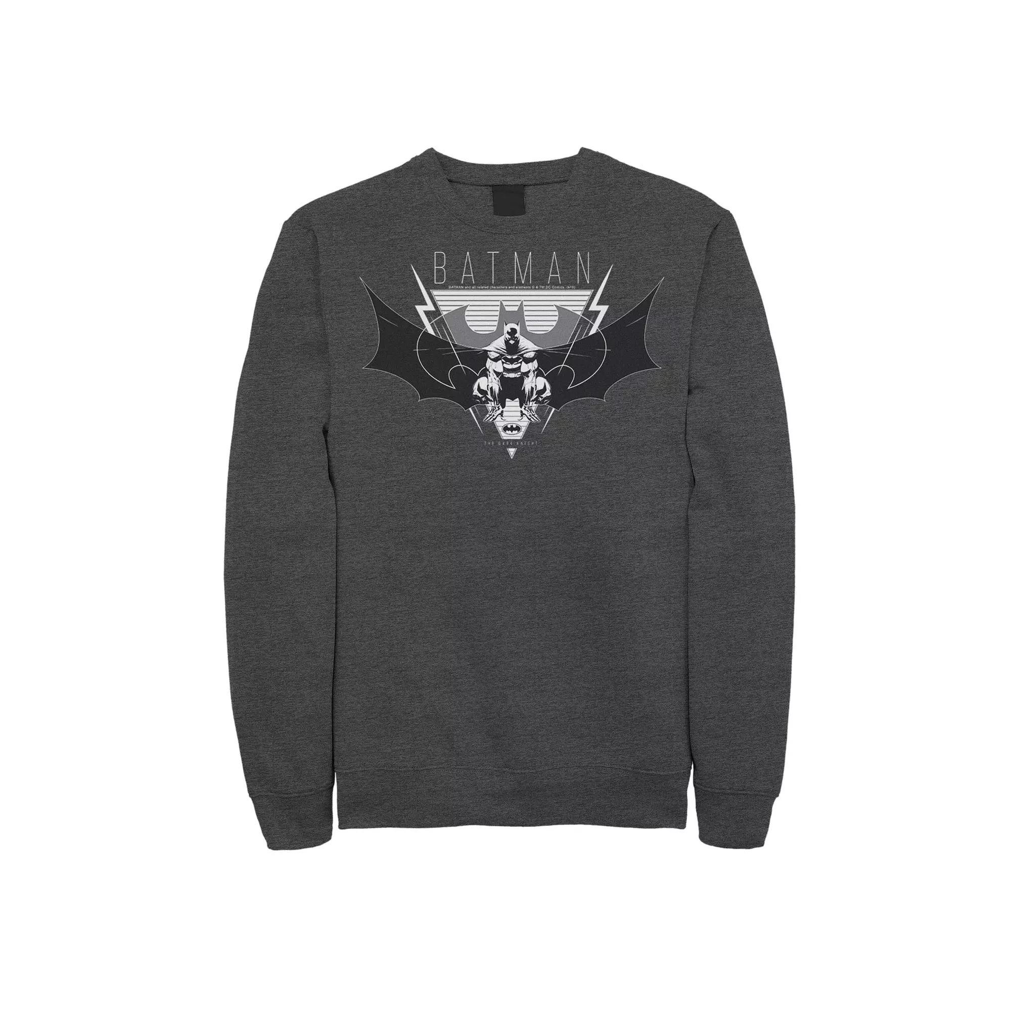 Men's DC Comics Batman Simple Bat Logo Sweatshirt,  Product Image