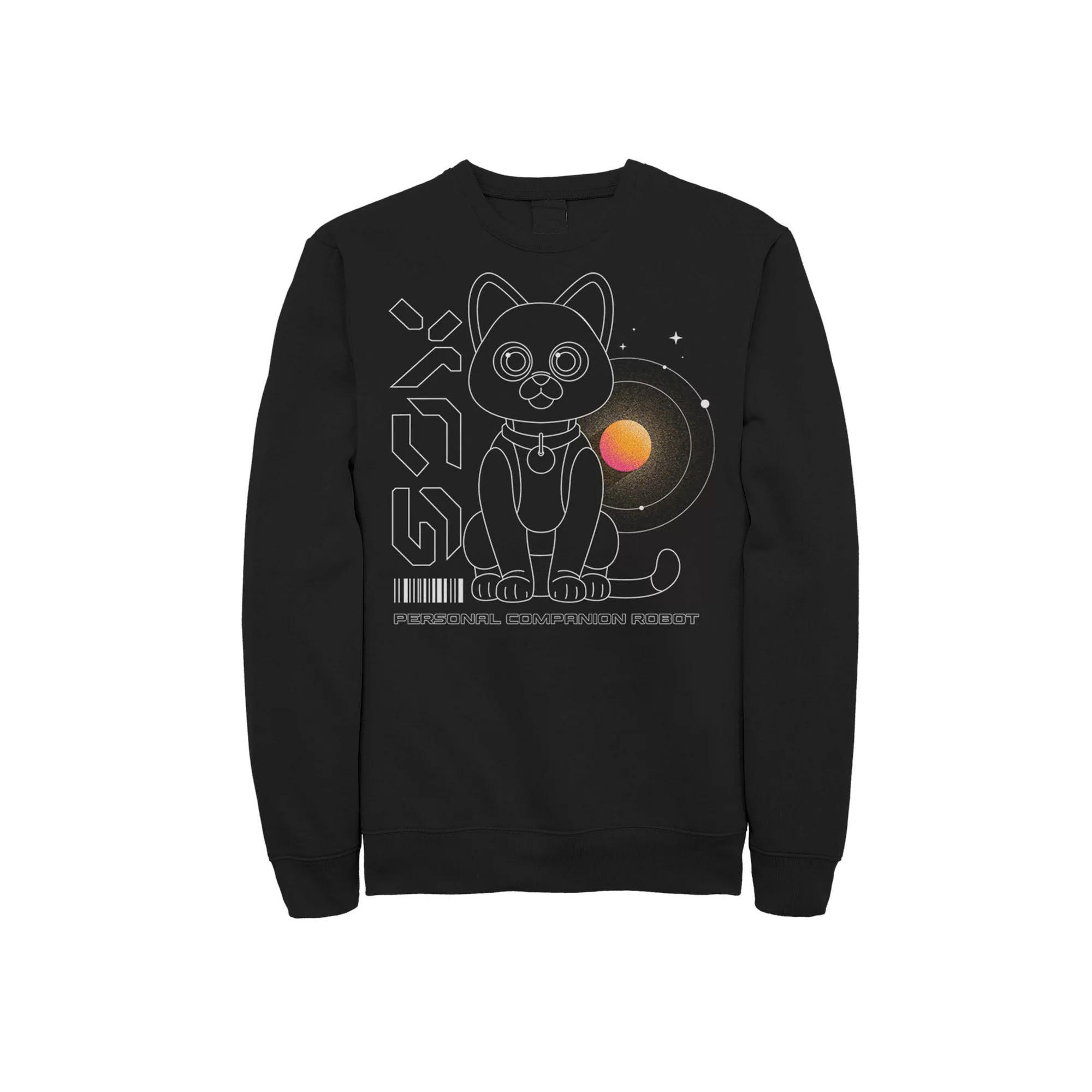 Men's Star Wars Han Solo Shadows Blue Background Portrait Sweatshirt,  Product Image