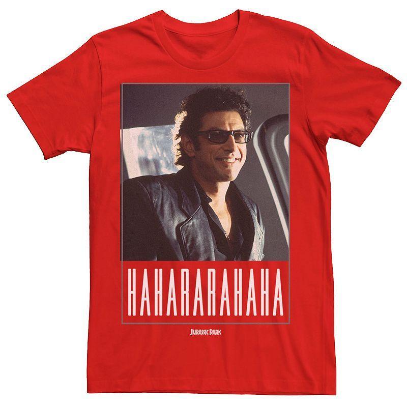 Men's Jurassic Park Ian Malcolm Hahararahaha Tee, Size: XXL, Kelly Product Image