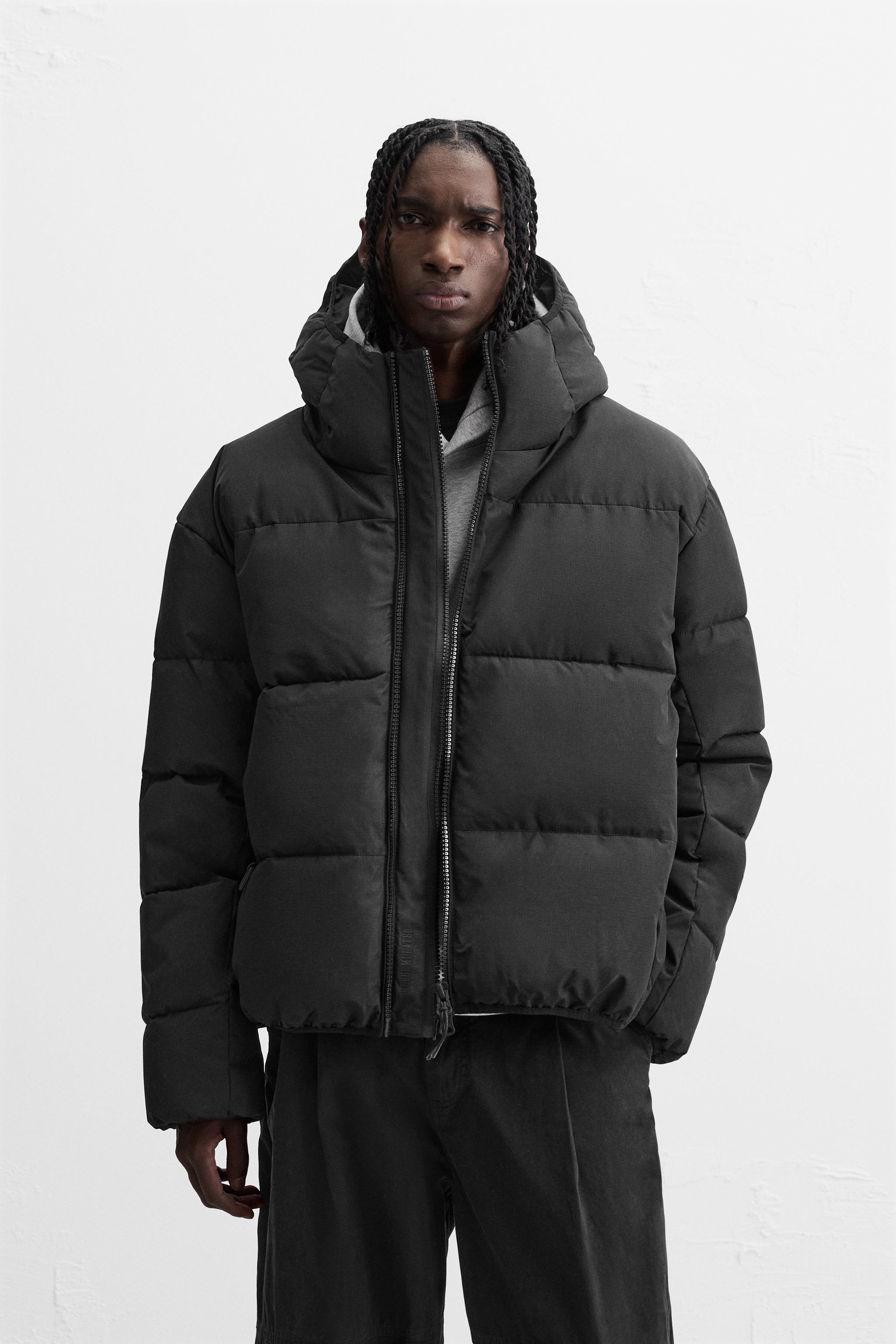 HOODED QUILTED JACKET Product Image