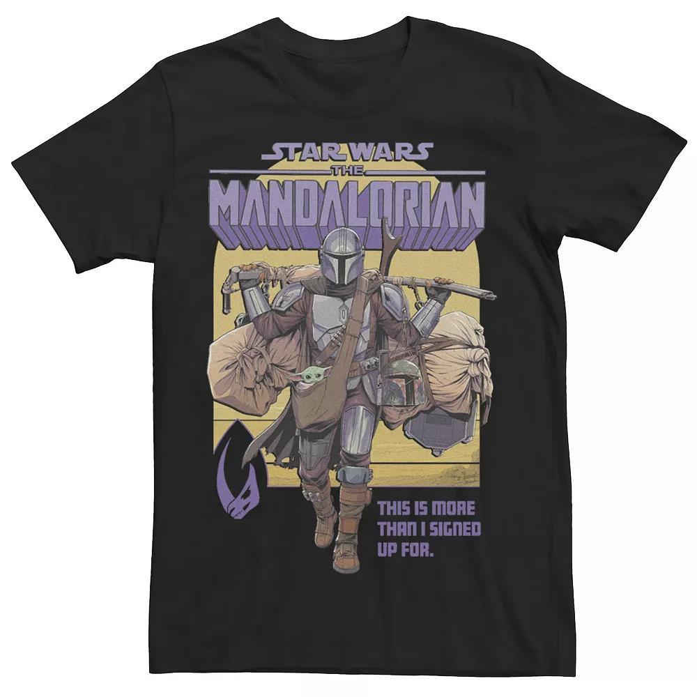 Mens The Mandalorian Signed Up Mando Tee, Men's,  Product Image