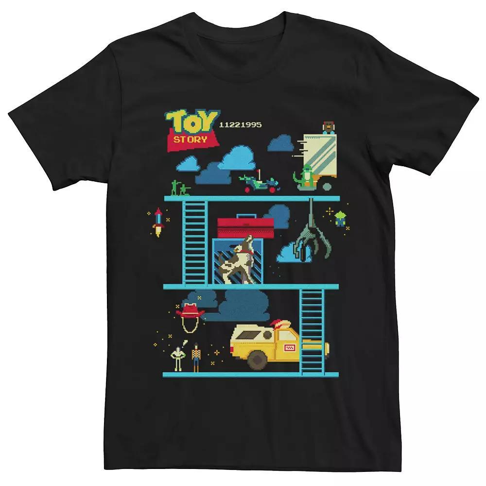 Men's Disney Pixar Toy Story 8-Bit Retro Game Tee,  Product Image