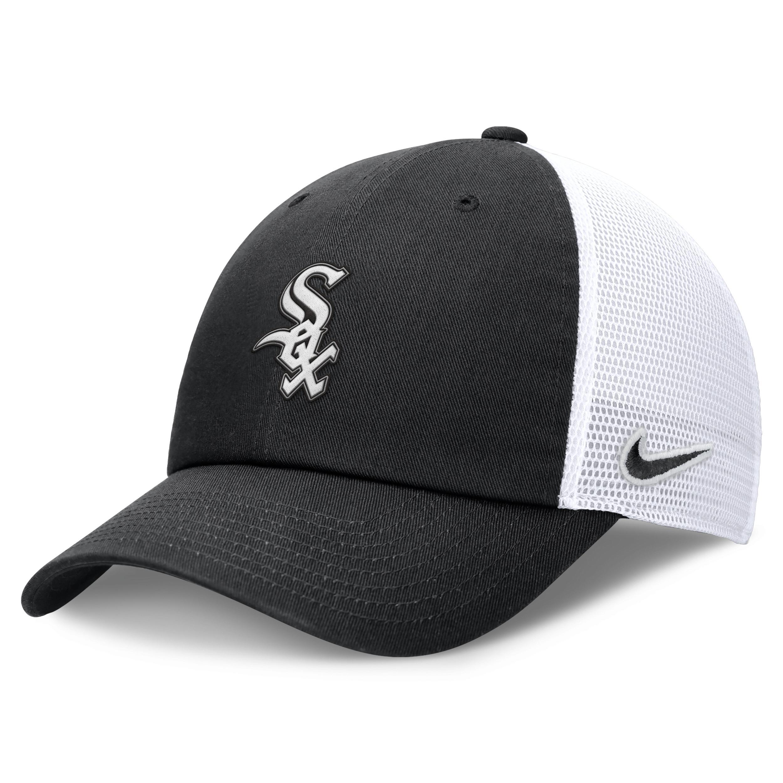 Mens Nike Chicago White Sox Evergreen Club Trucker Adjustable Hat Product Image