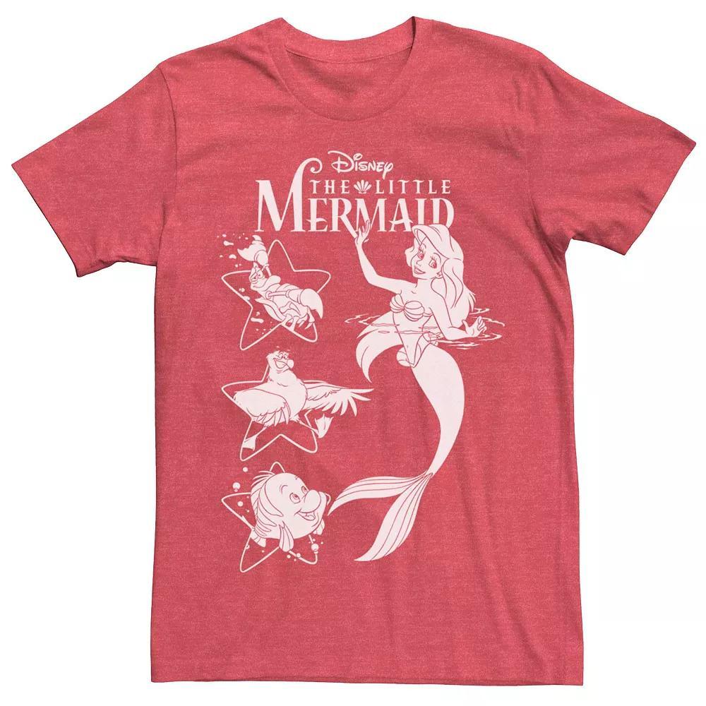 Disney's The Little Mermaid Ariel And Friends Men's Graphic Tee,  Product Image