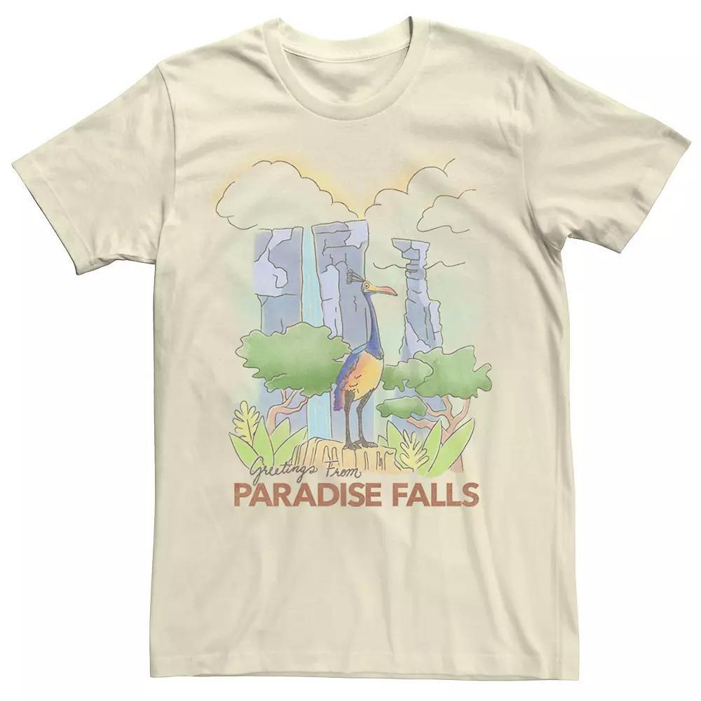 Disney / Pixar's Up Men's Paradise Falls Water Color Sketch Tee,  Product Image