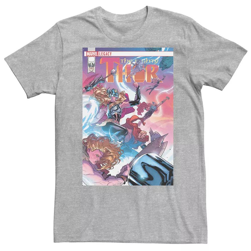 Men's Marvel Thor Comic Cover Tee,  Product Image