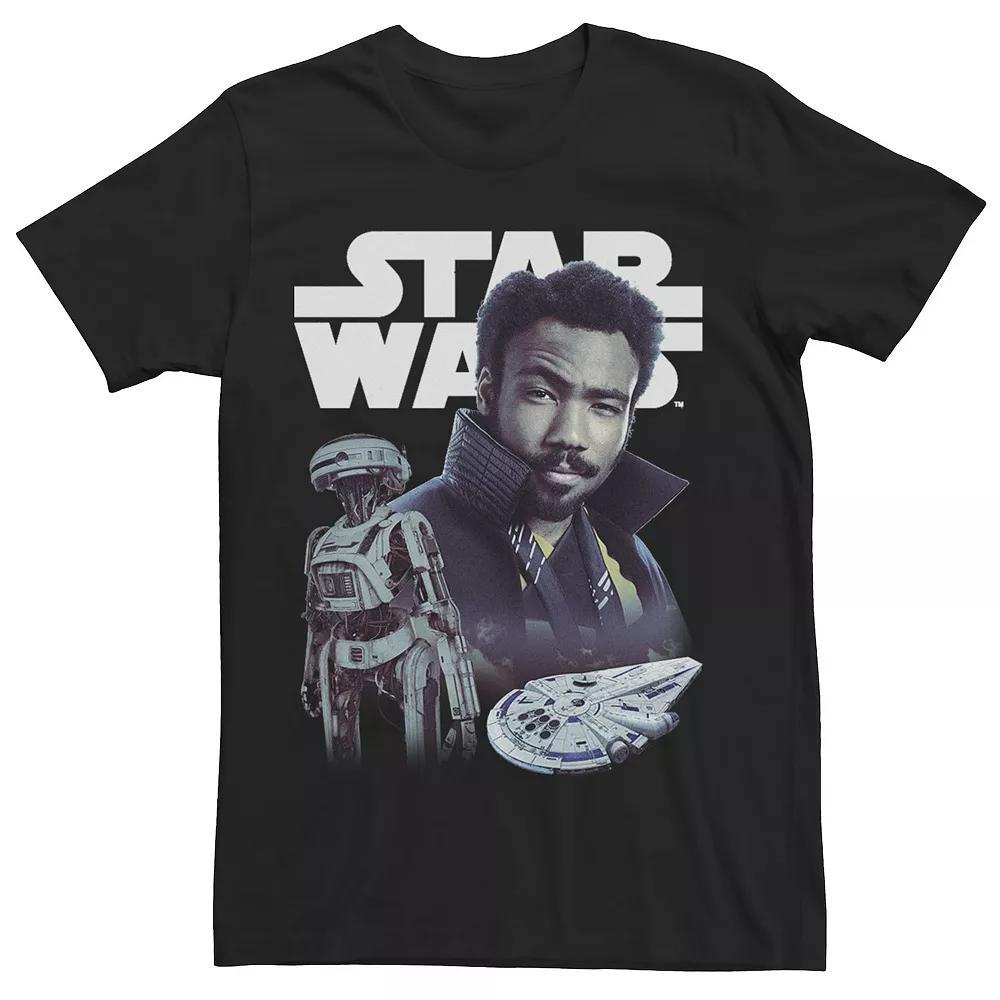 Men's Star Wars Han Solo Movie Lando Story Logo Tee,  Product Image