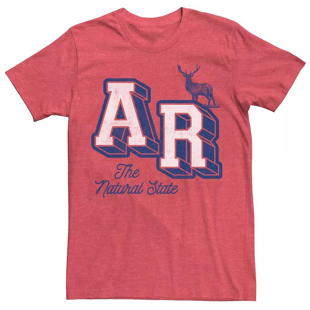 Men's Arkansas AR The Natural State Collegiate Tee,  Product Image