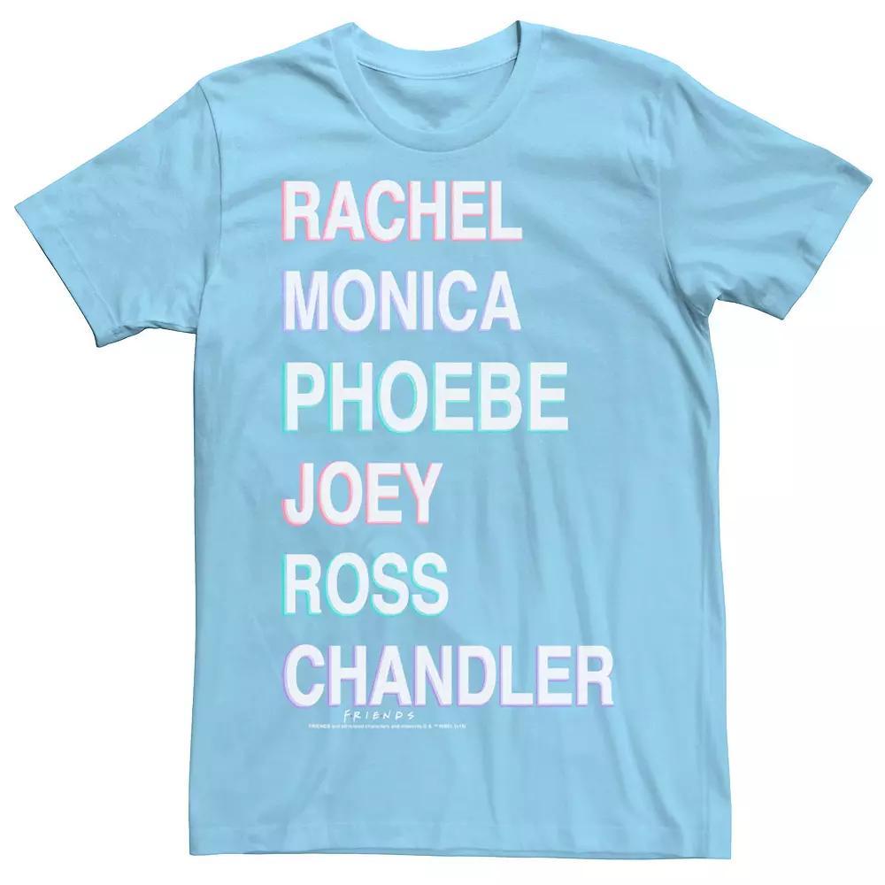 Men's Friends Name Stack Tee,  Product Image