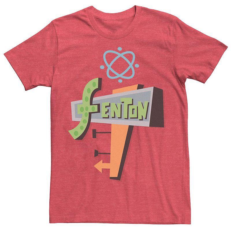 Men's Nickelodeon Danny Phantom Fenton Science Logo Tee, Size: XXL, Red Product Image