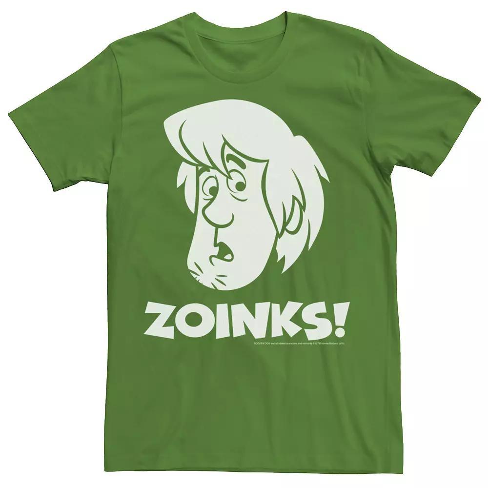 Men's Scooby-Doo Shaggy Zoinks Big Face Tee,  Product Image