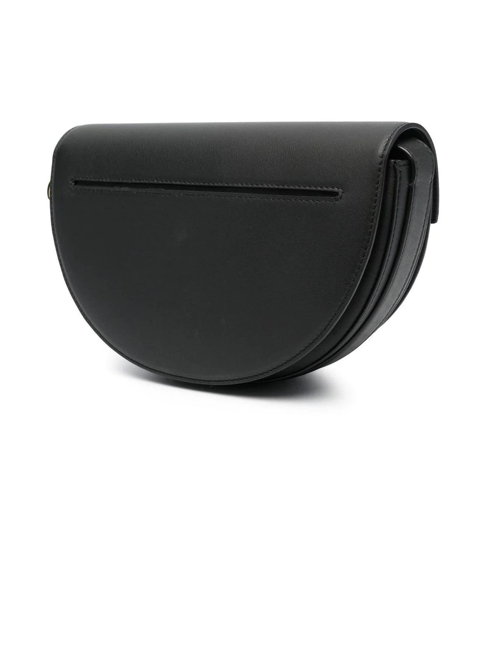 PATOU Black Leather Handbag Product Image