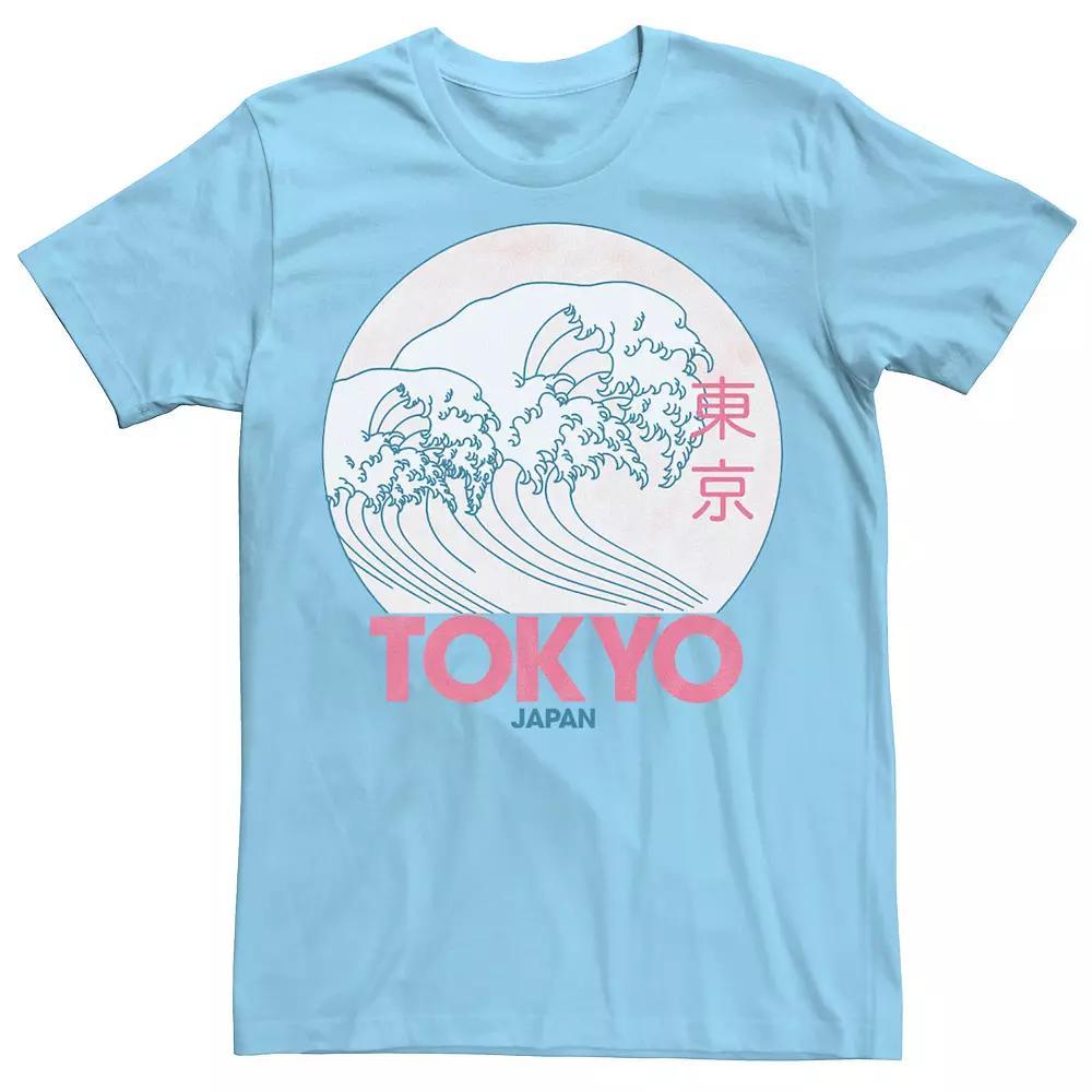 Men's Travel Apparel Tokyo Ocean Waves Tee,  Product Image