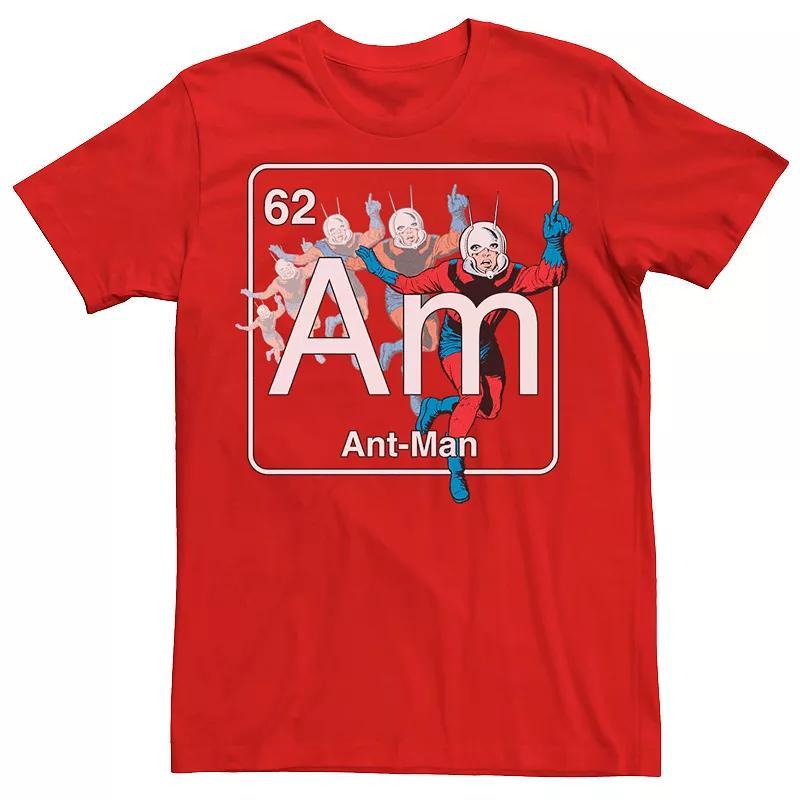 Men's Marvel Avengers Ant-Man Element Tee, Size: 3XL, Red Product Image