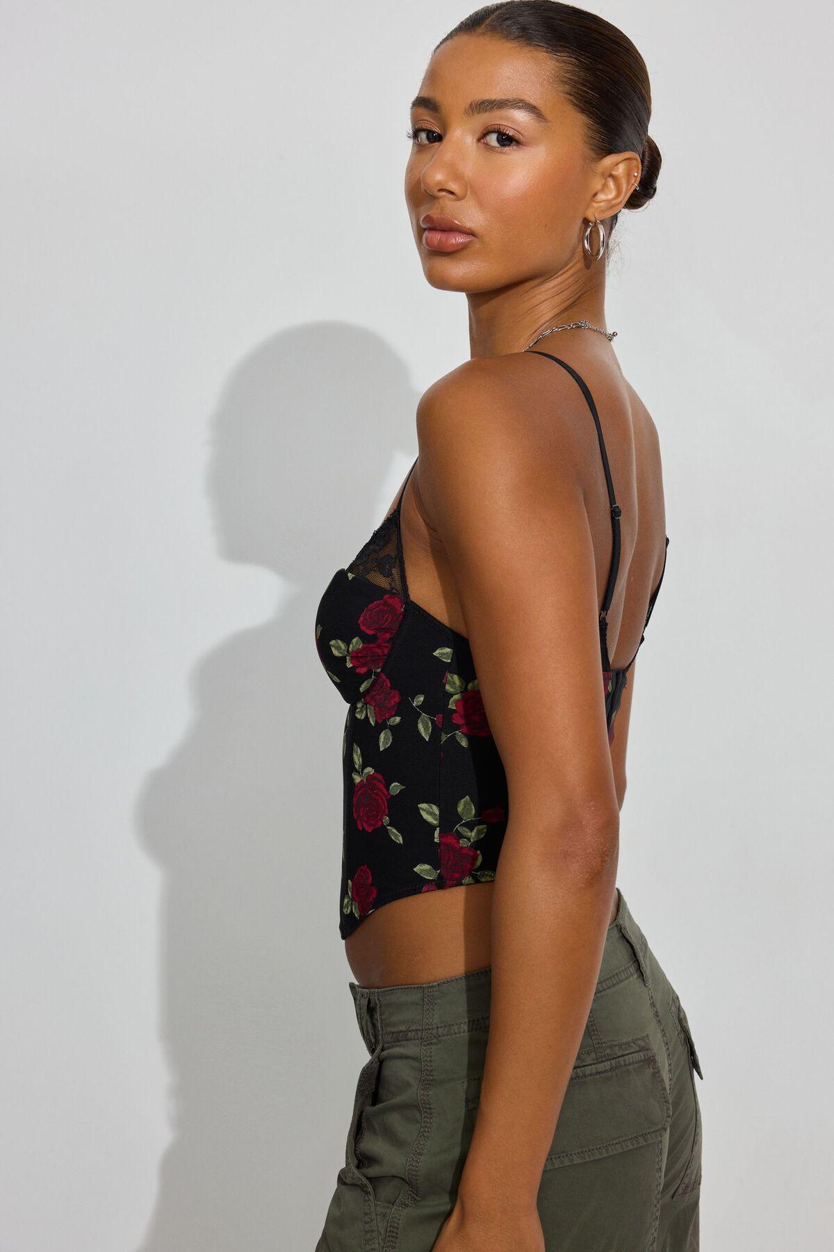 Sabrina Peek-A-Boo Bustier Top Product Image