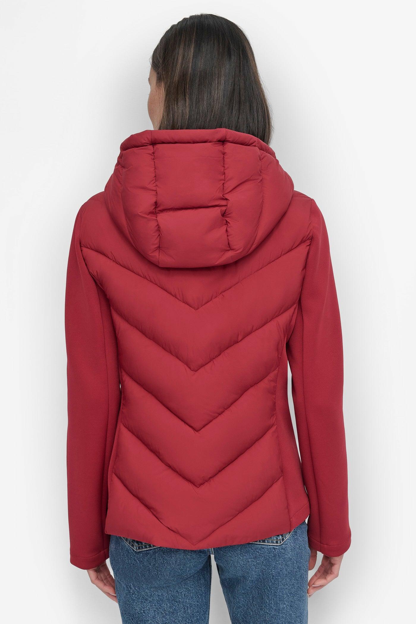 MIXED MEDIA LIGHT WEIGHT PUFFER Product Image