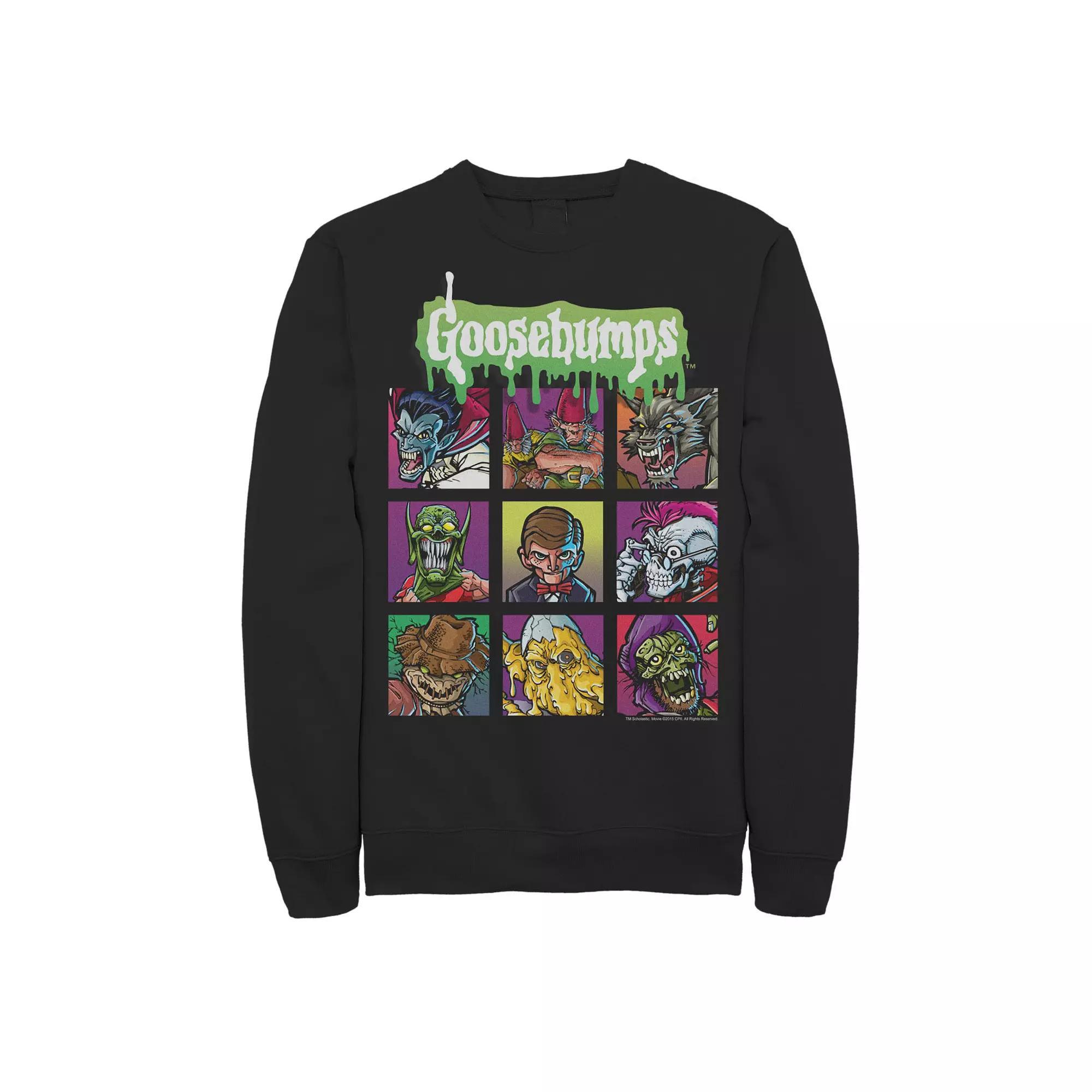 Men's Goosebumps Monsters Box Up Sweatshirt,  Product Image