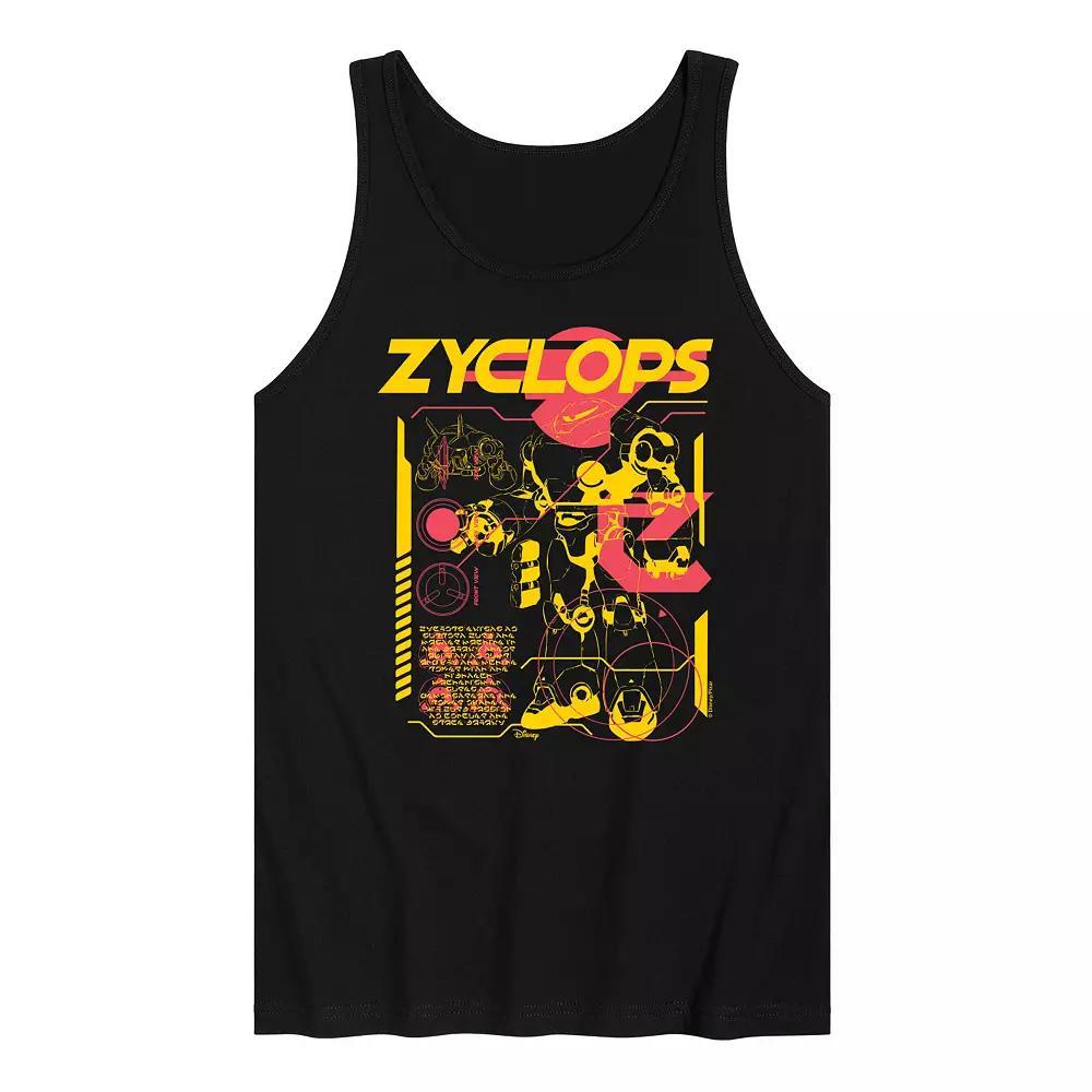 Disney / Pixar's Lightyear Men's Zyclops Graphic Tank Top, Size: XXL, Black Product Image