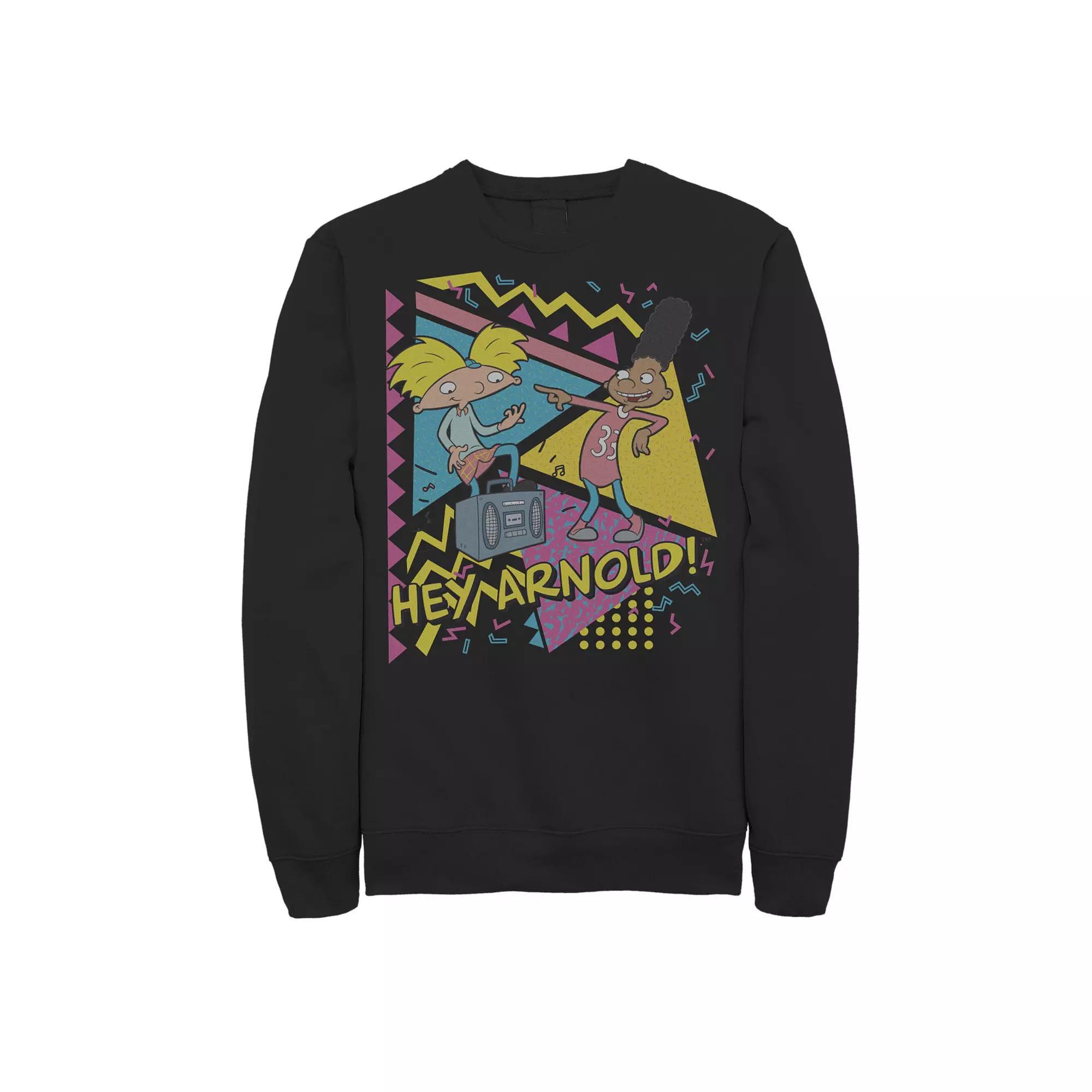 Men's Hey Arnold Retro Geometric Fleece,  Product Image