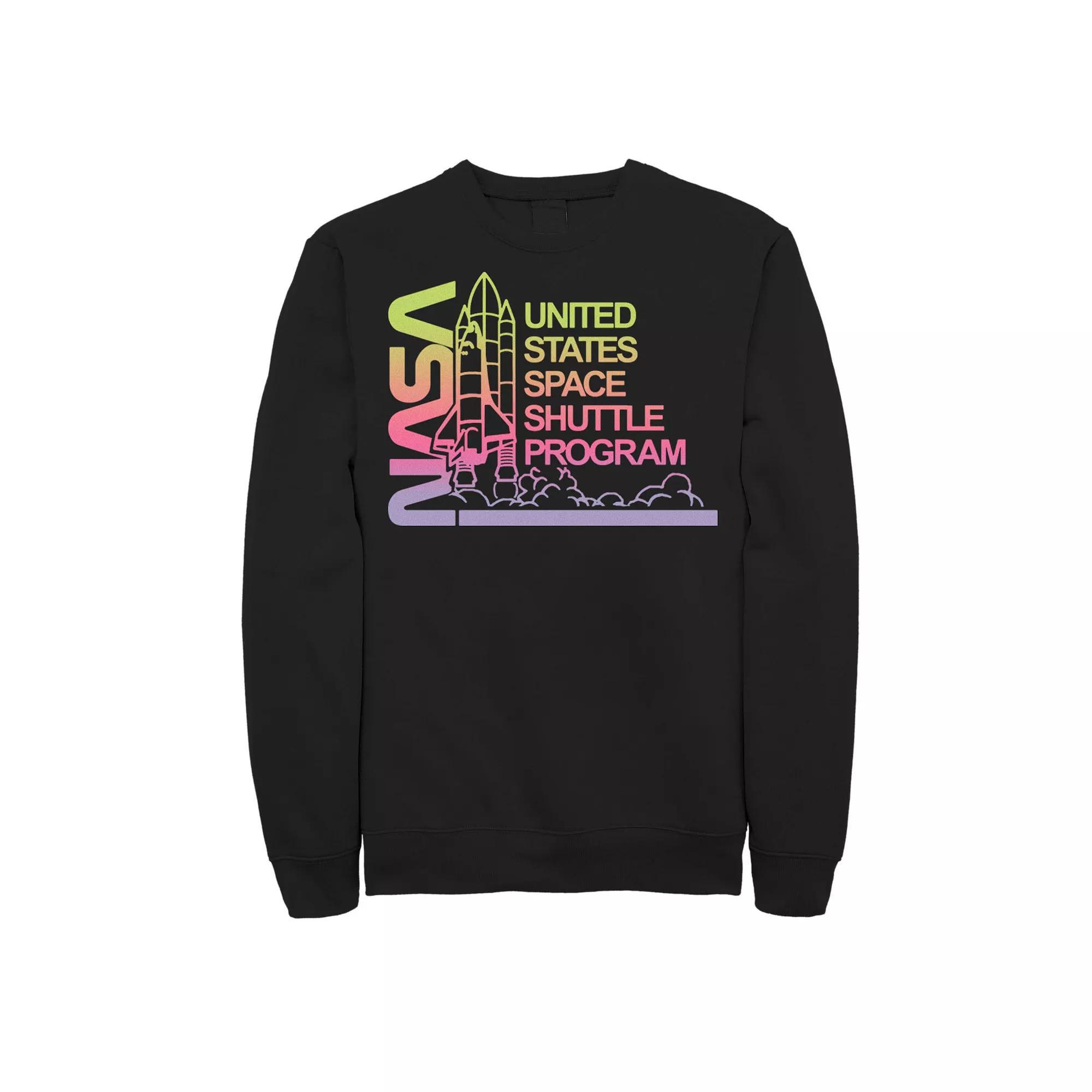 Men's NASA Gradient Space Program Logo Sweatshirt,  Product Image
