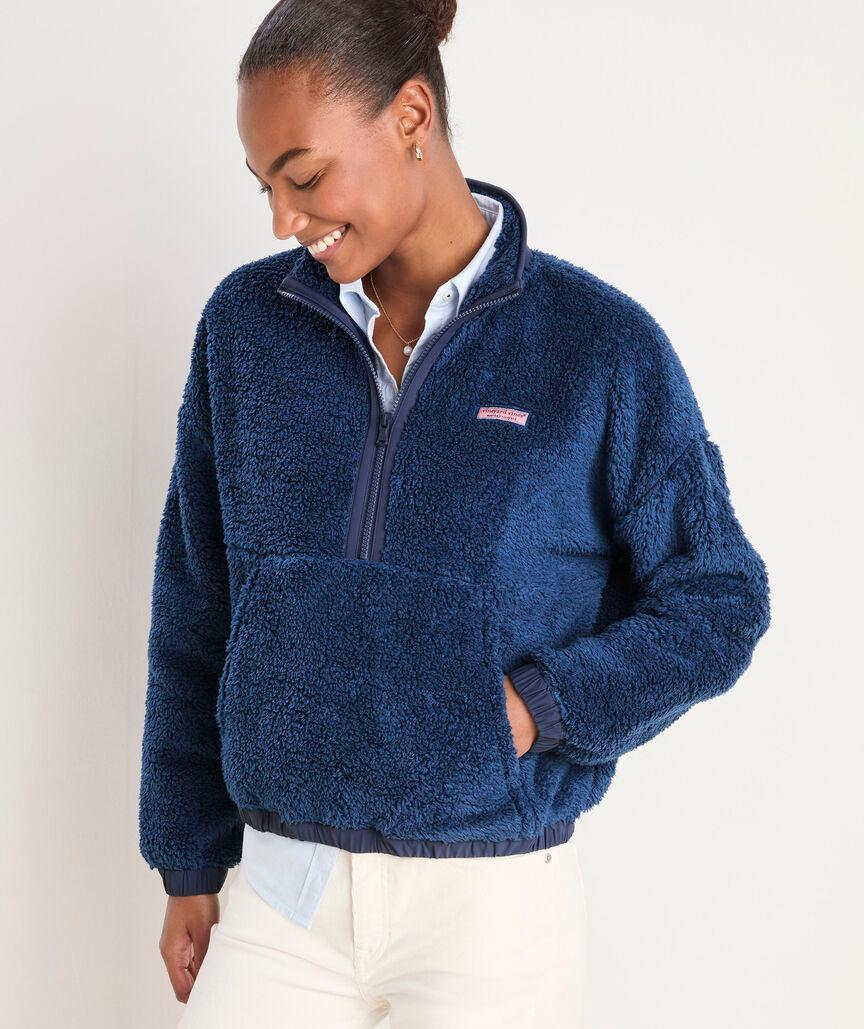 New England High-Pile Fleece Pullover Product Image