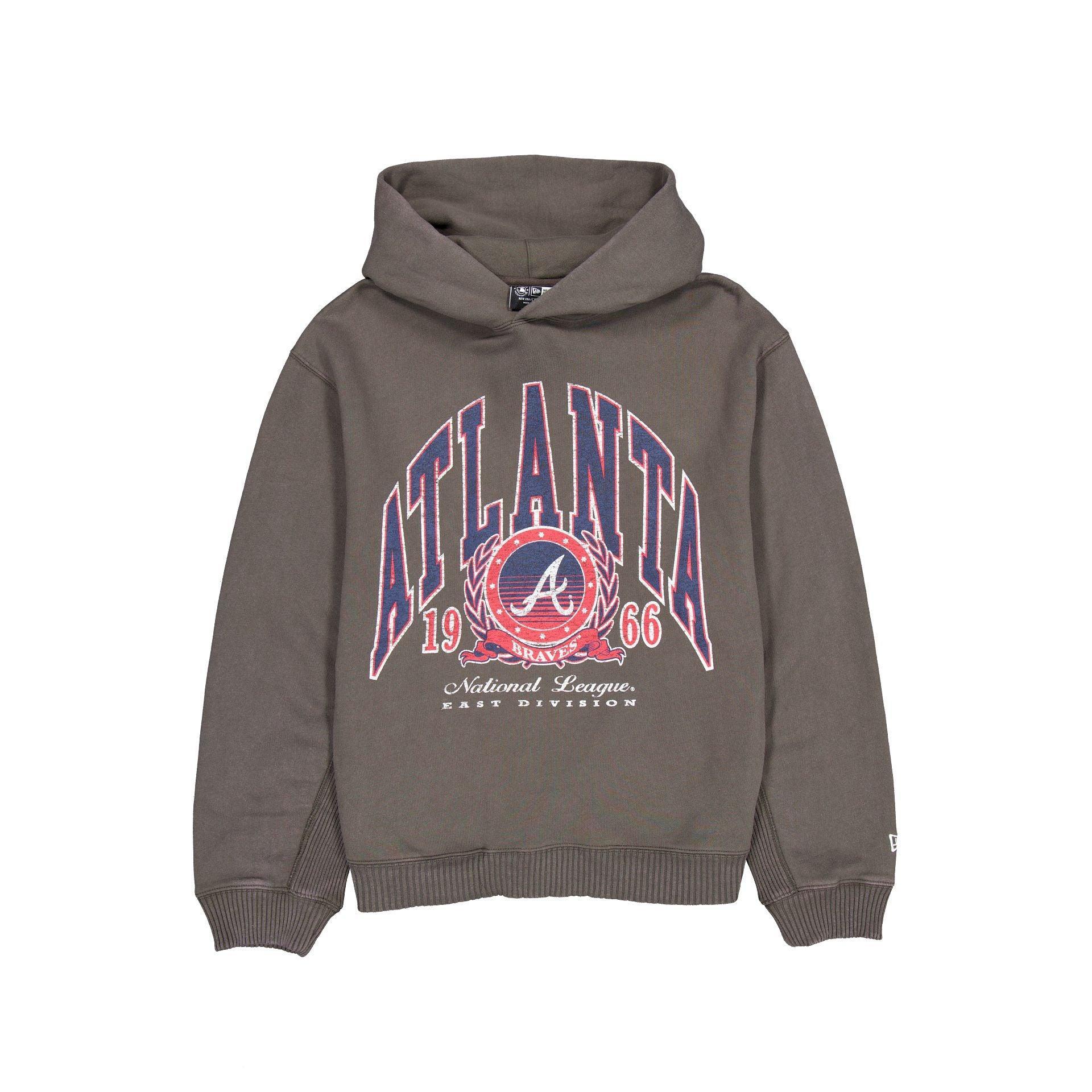 Atlanta Braves Oversized Essentials Hoodie Male Product Image