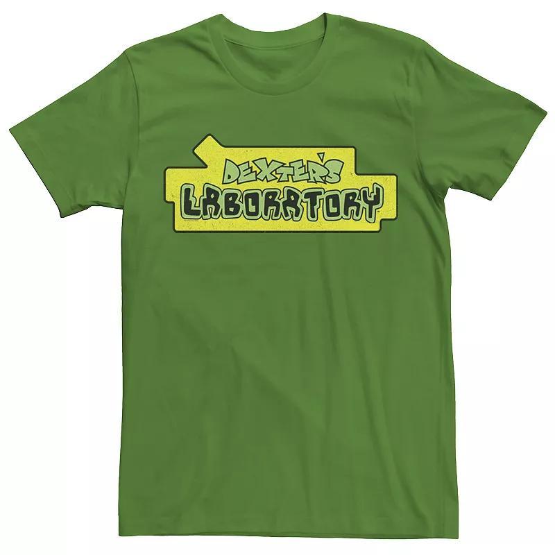 Men's Dexter's Laboratory Original Logo Tee, Size: Medium, Kelly Product Image