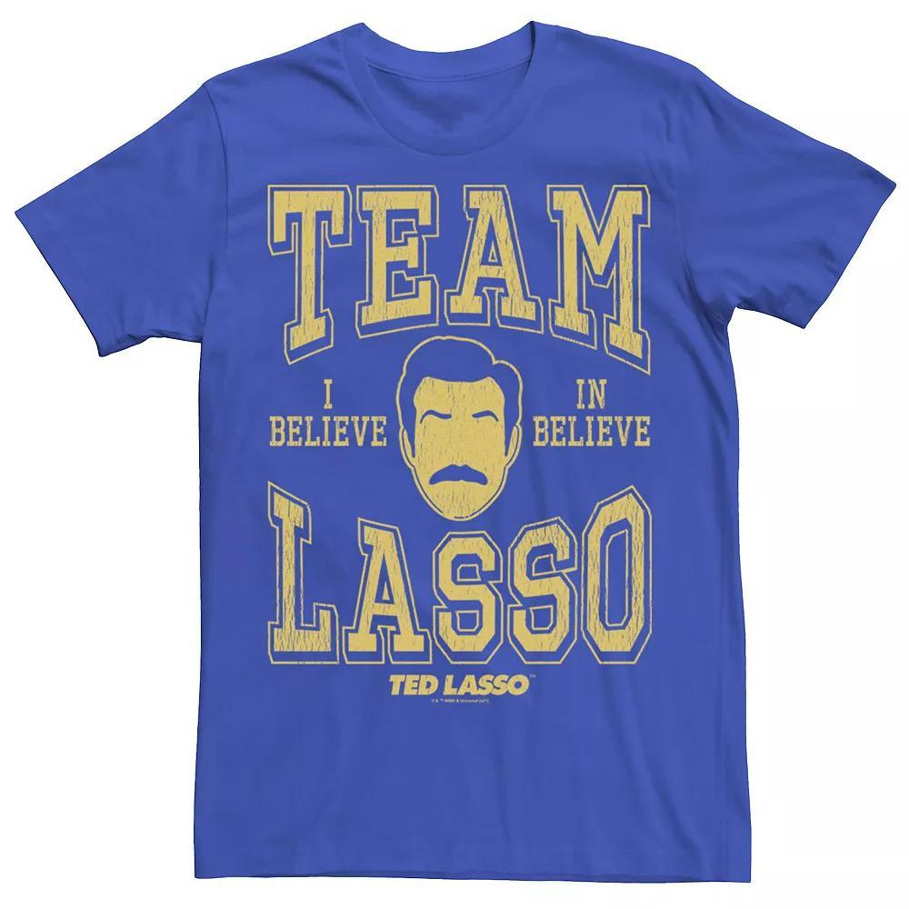 Men's Ted Lasso Team Lasso Yellow Text Tee,  Product Image
