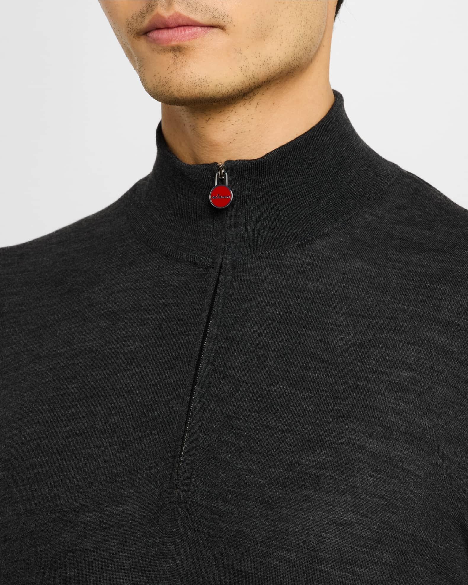 Men's Wool Half-Zip Sweater Product Image