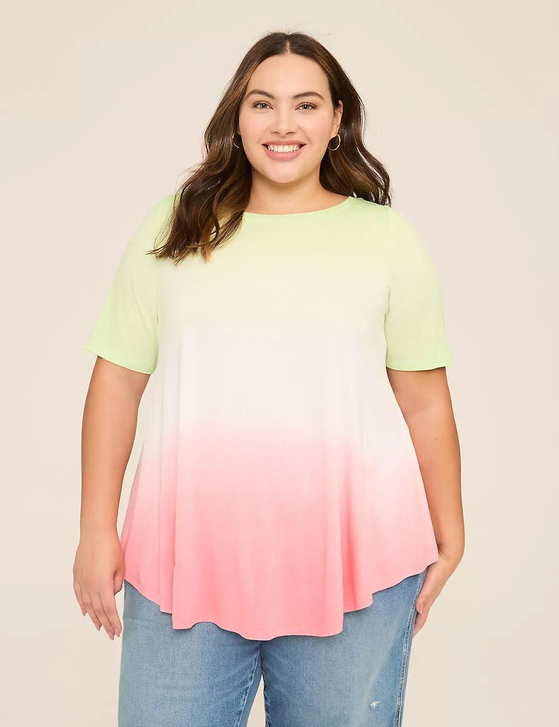 Max Swing Perfect Sleeve Boatneck Tee Product Image