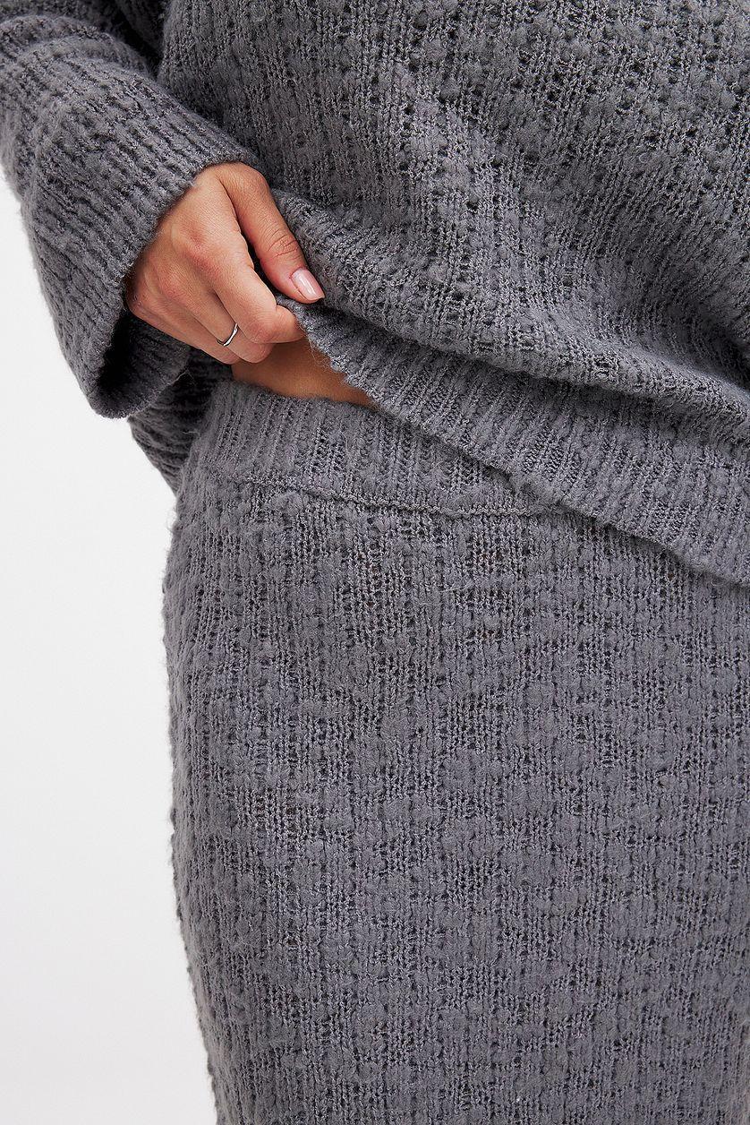 Knitted Maxi Skirt Product Image