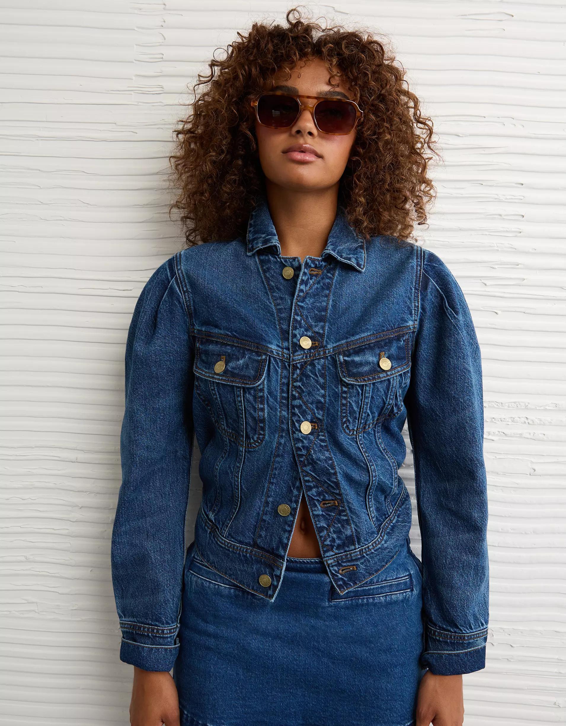 AE Retro Denim Jacket Product Image