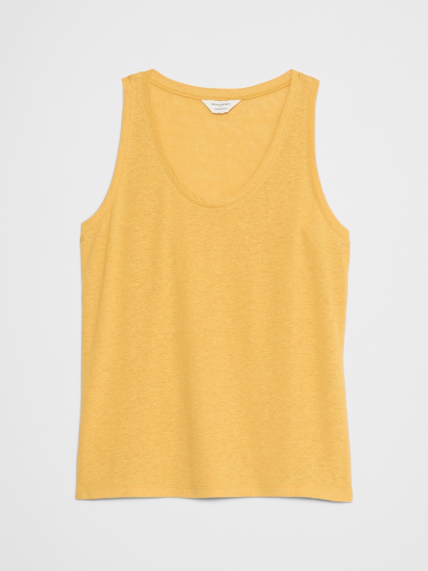 Linen-Blend Tank Product Image