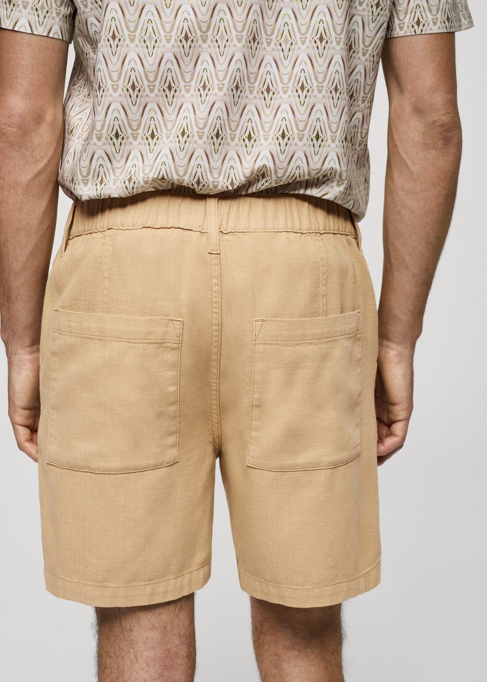 Mango Mens Pockets Bermuda Shorts Product Image