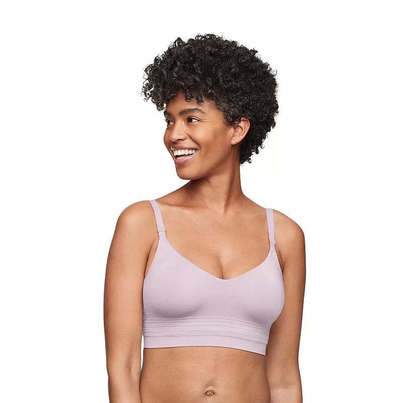 Warners Easy Does It™ Allover Smoothing Seamless Longline Bra RM5501A, Women's, Size: XXXL, Nirvana Product Image